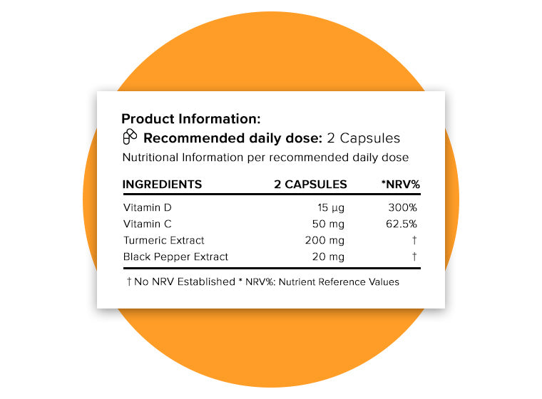Turmeric Extract Complex Hey Nutrition
